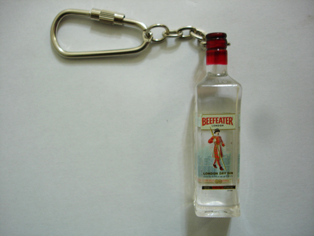 Alcoholic Bottle Keychain